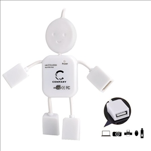 USB Human Shape 4 Port USB Hub